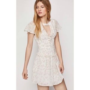 BCBG Generation Floral Dancers Mini Dress 6 NWT